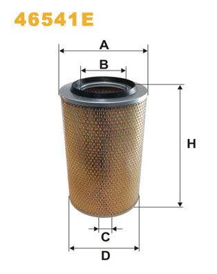 WIX FILTERS Õhufilter 46541E